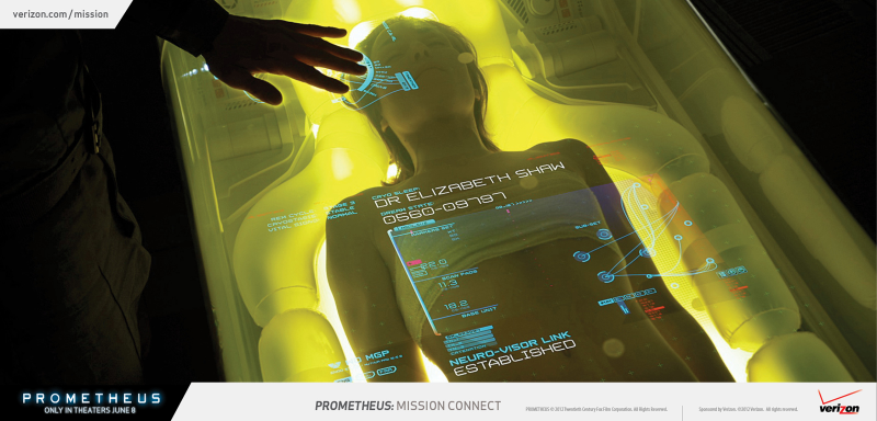 Illustration for article titled Massive collection of Prometheus stills take you inside Ridley Scott's new spaceship